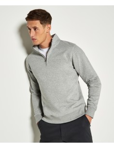 K-KK335-Regular Fit 1/4 Zip Sweatshirt 2